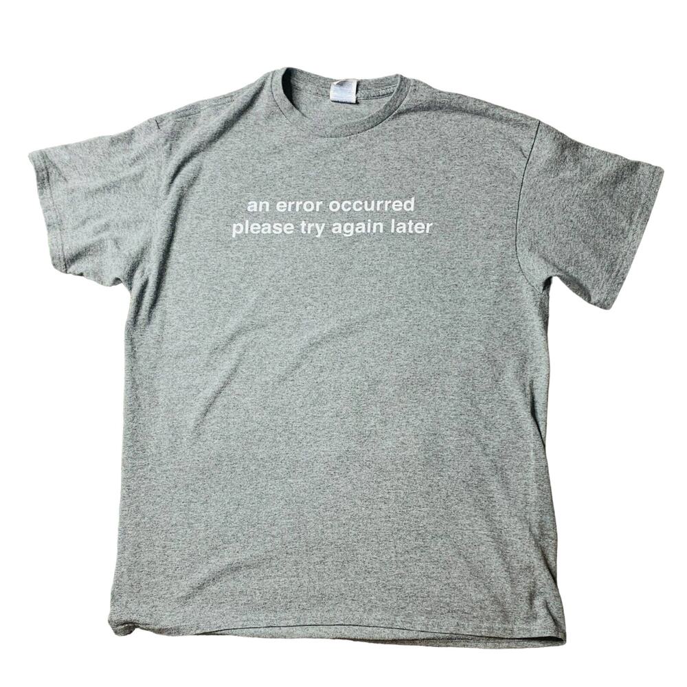 Delta Pro Weight Gray T-Shirt, An Error Occurred Please Try Again Later, Size L